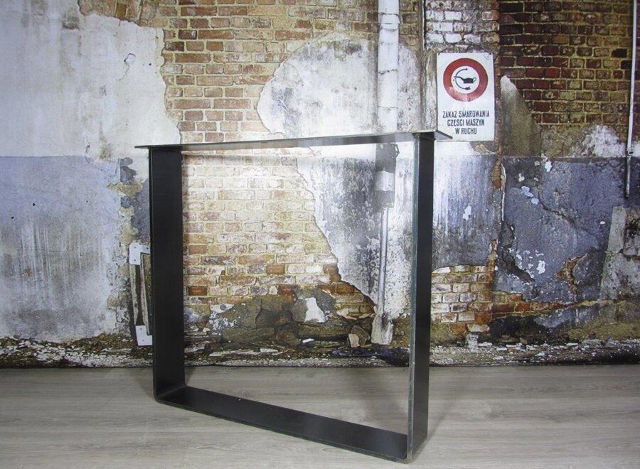 Handgemaakt industrieel tafelonderstel strip poot Zwaar