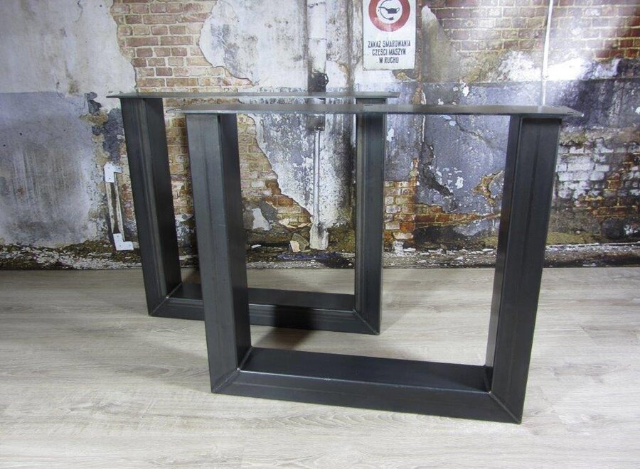 Handgemaakt Industrieel tafelonderstel U tafelpoot Zwaar