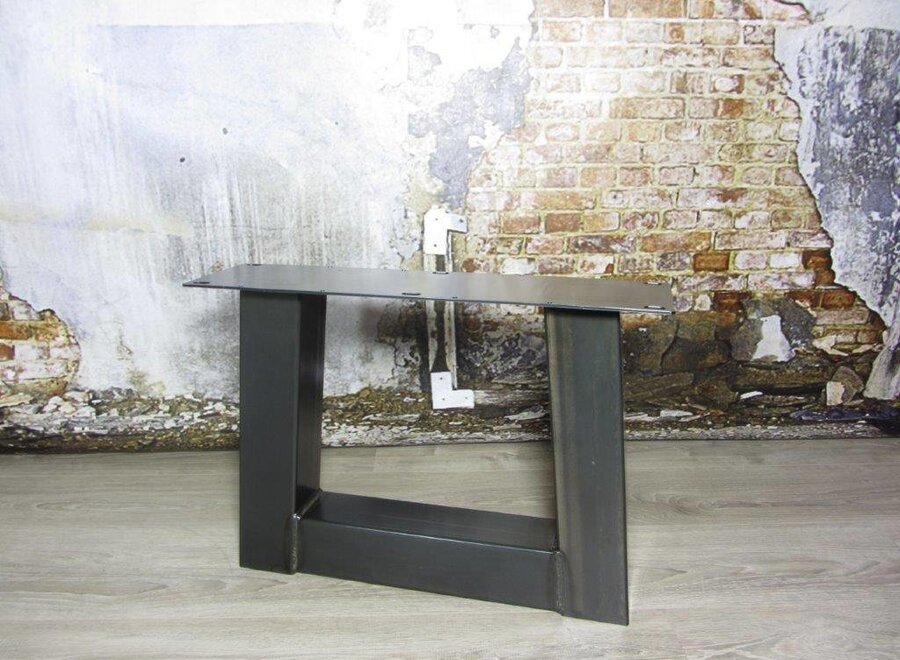 Handgemaakte Industriele Salontafel poten Model Trapezium Standaard