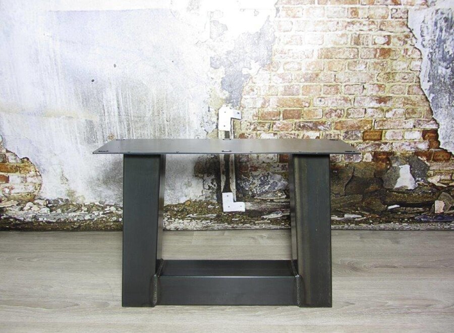 Handgemaakte Industriele Salontafel poten Model Trapezium Standaard