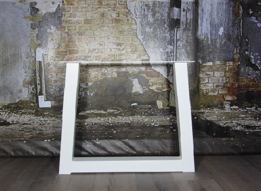 Tafelonderstel Trapezium tafelpoot Standaard WIT