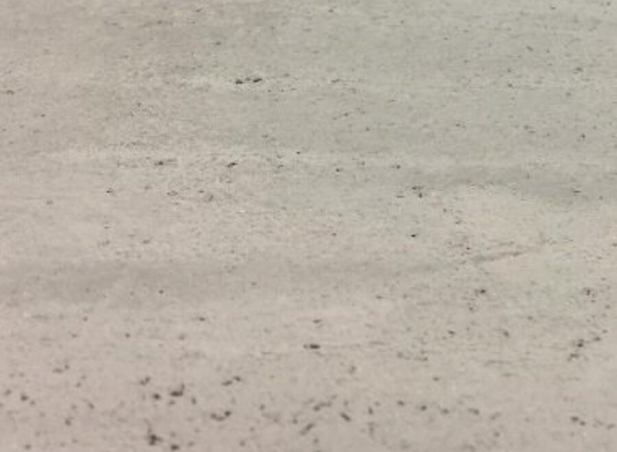 Betonnen tafel met standaard stalen kruispoten