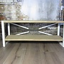 Industrieel TV meubel WIT