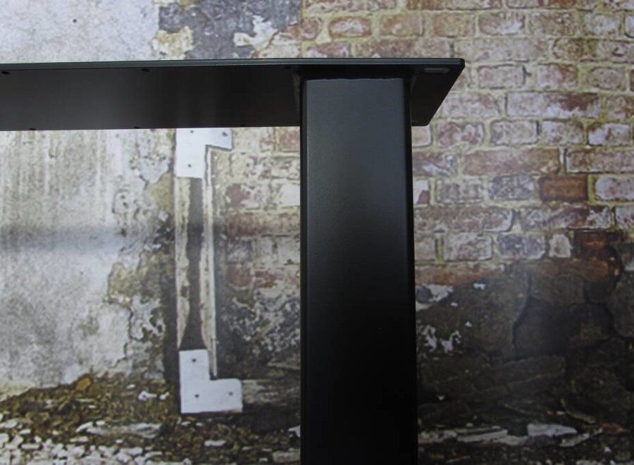 Handgemaakt Industrieel tafelonderstel U tafelpoot Zwaar ZWART