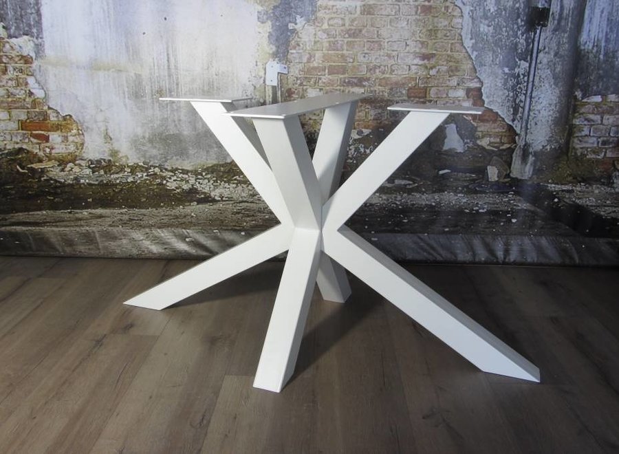 Tafelonderstel Matrix 8x8 tafelpoot WIT