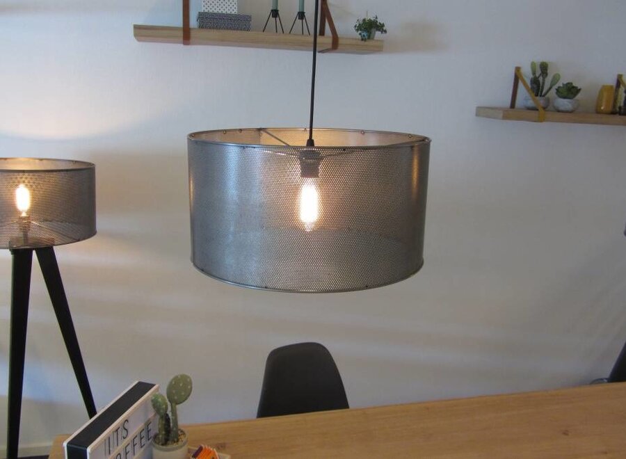 Industriële Stalen Lampenkap WIRE