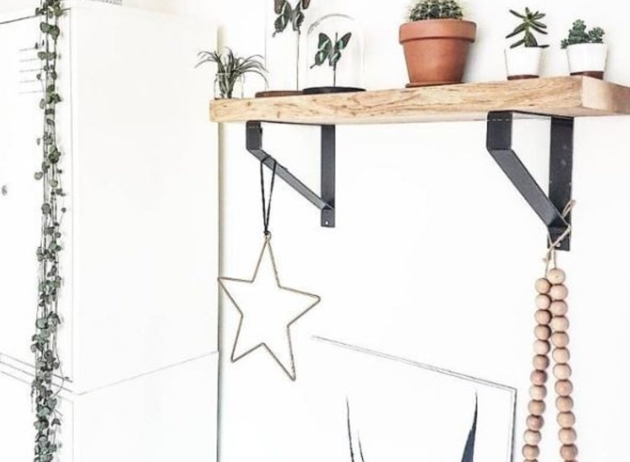 Industriele stalen plankdragers