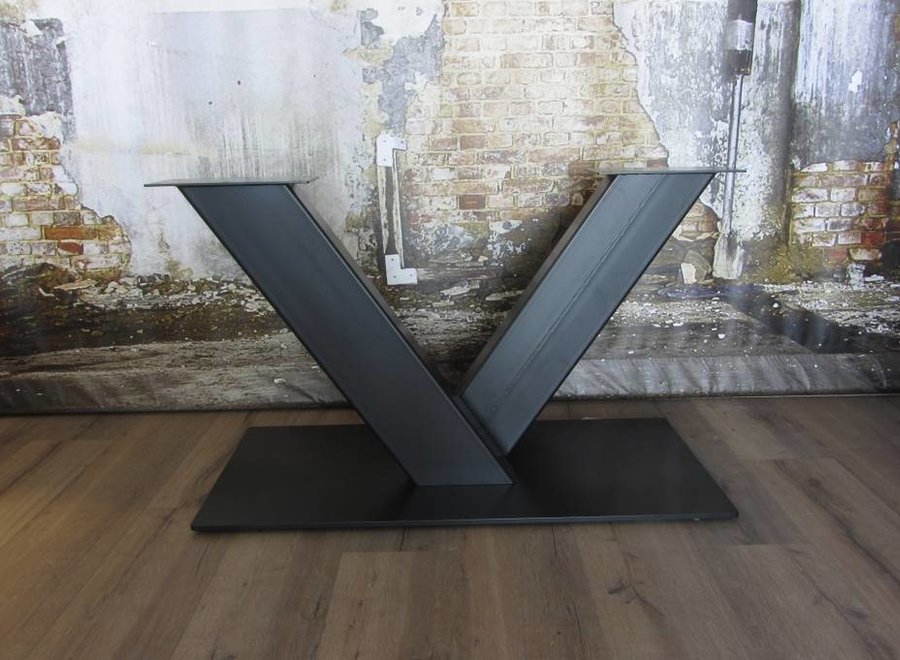 Tafelonderstel V Zwaar zwart