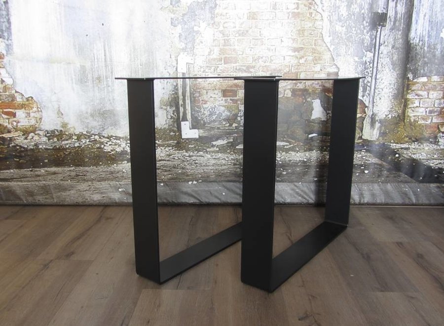 Handgemaakt industrieel tafelonderstel strip poot Zwaar