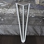 Betonijzer salontafel poot Hairpin WIT