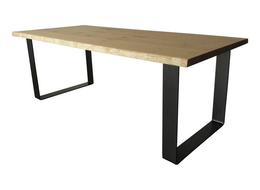 Industriële tafel met strip tafelpoten