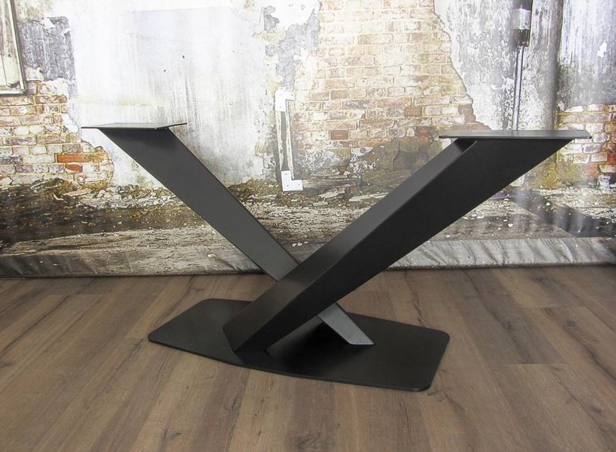 Stalen Twisted V tafelonderstel