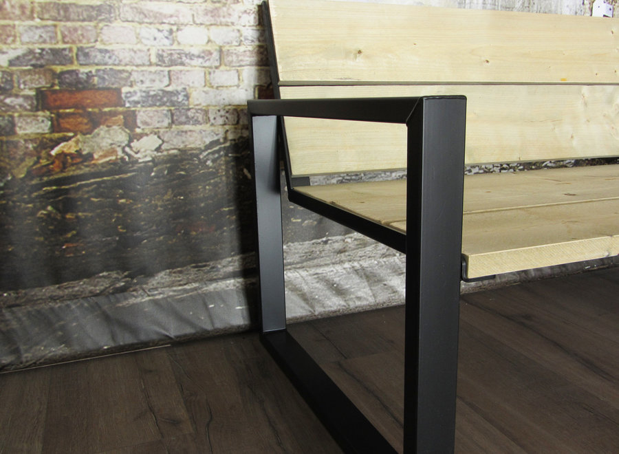 Los stalen loungebank frame / loungestoel frame