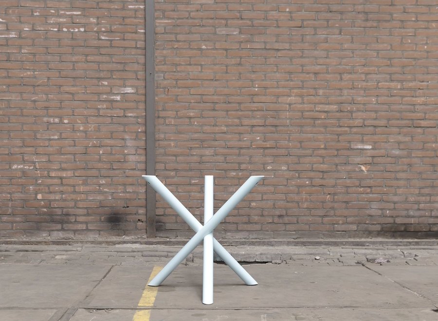 Tafelonderstel Mikado wit