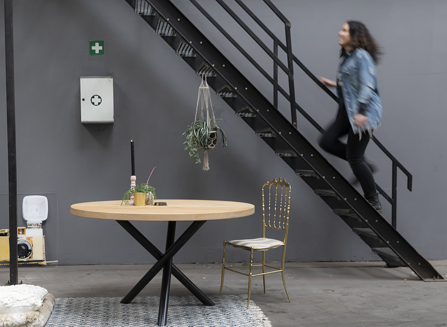 Tafelonderstel Mikado wit