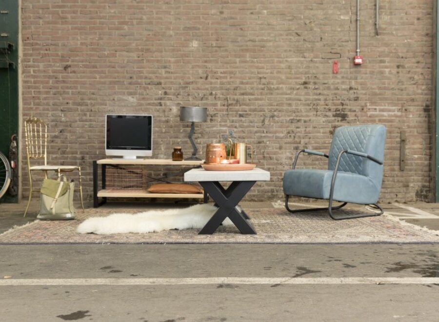 Industrieel TV meubel