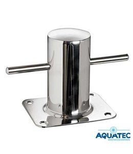 Aquatec RVS bolder met voetplaat