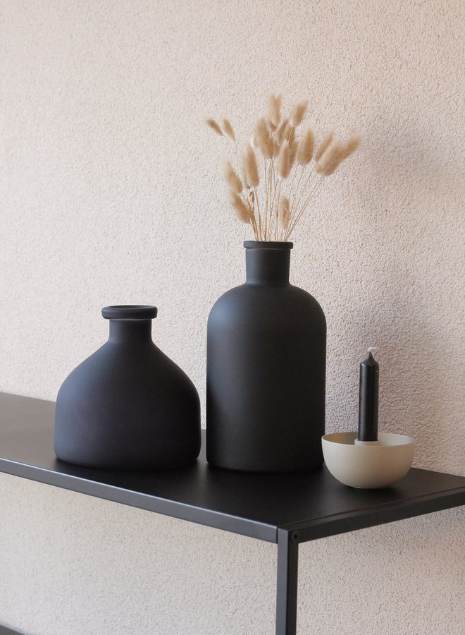 Black Bottle Vase