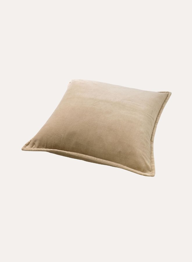 Velvet Pillow - Beige