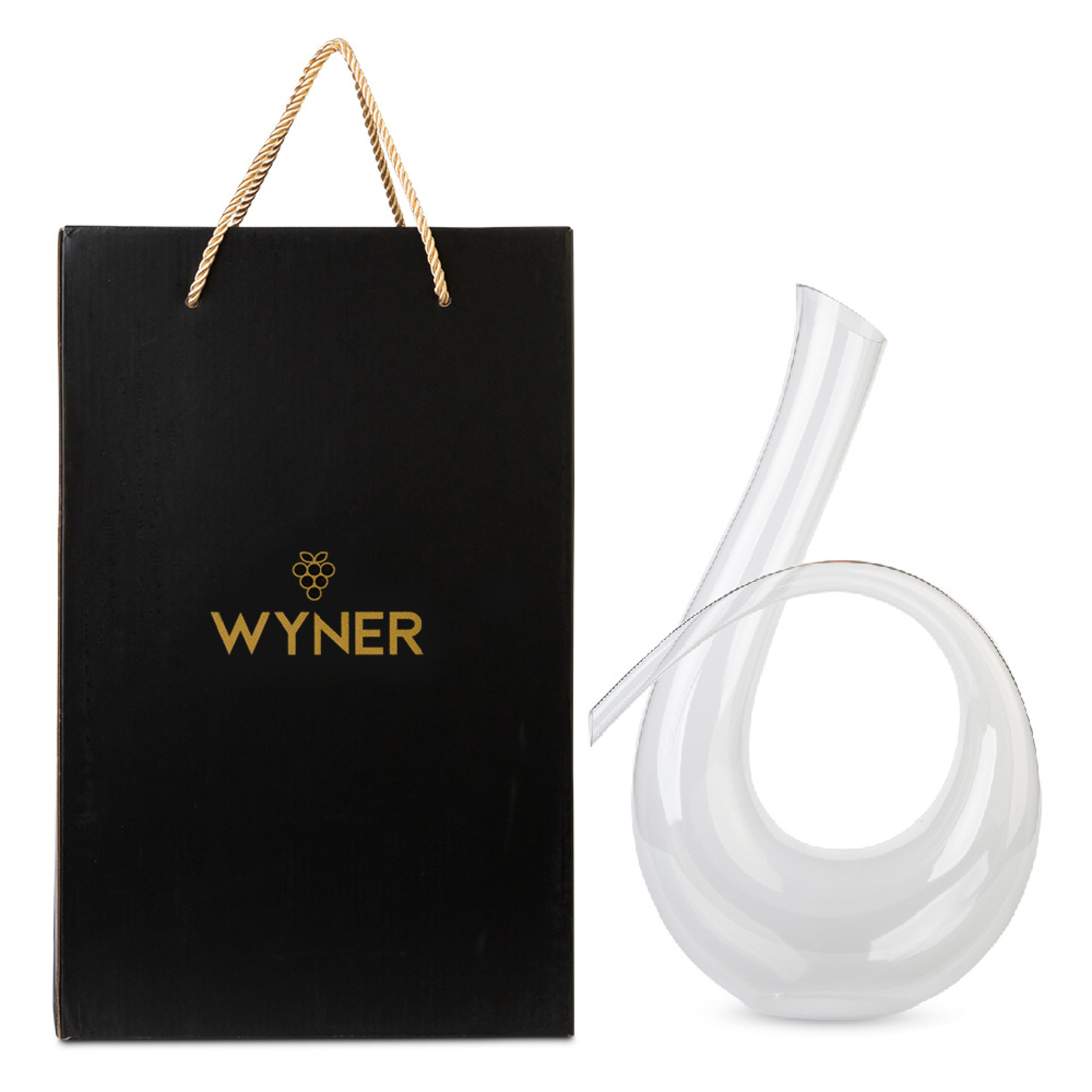 WYNER WYNER Barolo - Luxe Wijn Decanteerder incl. Gratis Cleaning Pearls