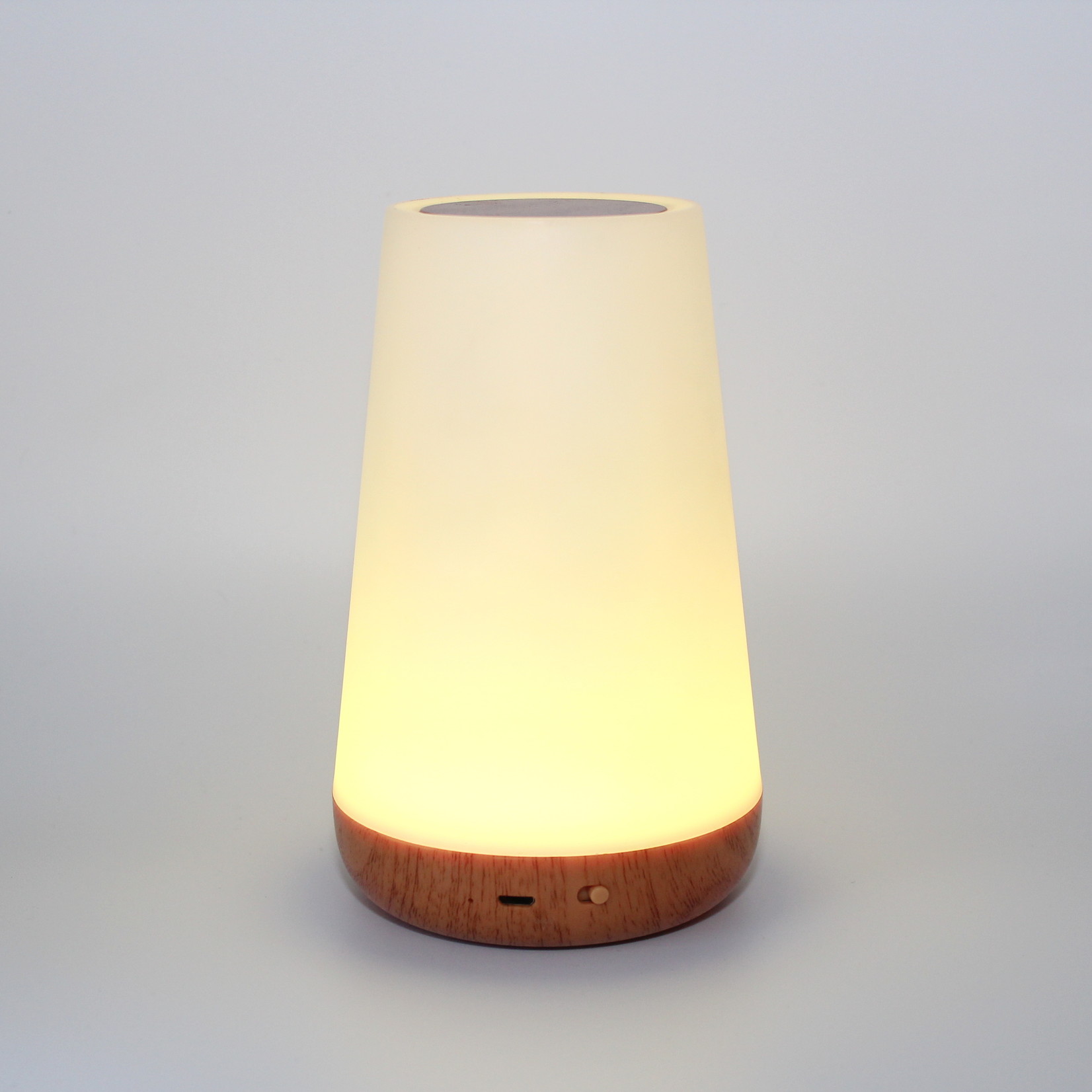 OhmyGoods OhmyGoods Touch Lamp LED - 16 CM - Tafellamp - Warm Witlicht - 7 Kleuren - Geel