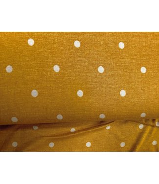 Viscose tricot polka dots