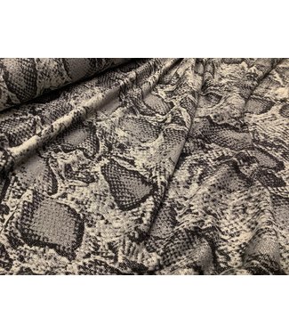 KnipIdee small Snake lurex grey