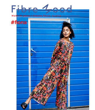 Fibre Mood Plissé bloemen FM922191
