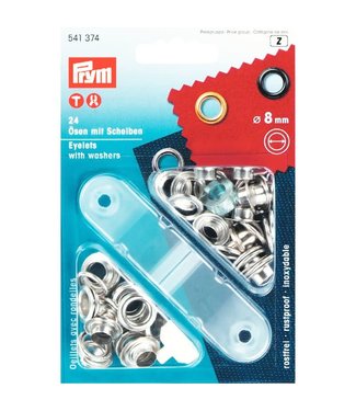 Prym Nestelogen 8mm Zilver