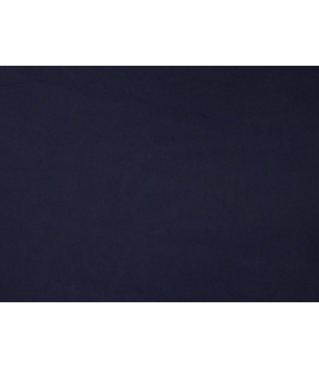 Viscose Uni navy blauw