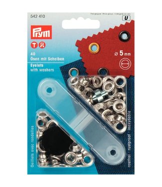 Prym Nestelogen 5mm Zilver