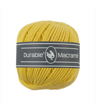 Durable Macramé Bright yellow