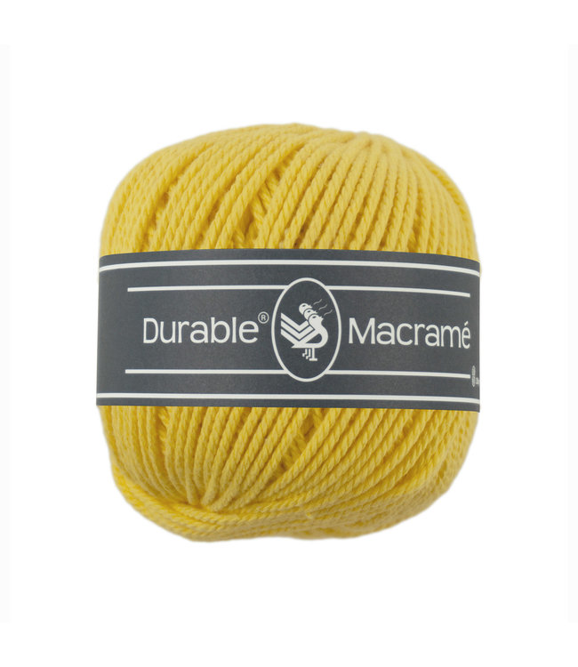 Macramé Bright yellow