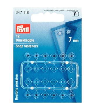 Prym Drukkers transparant 7mm