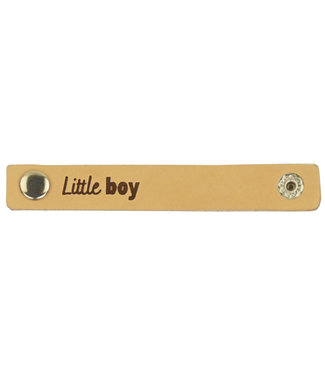 Durable Leren Label Little Boy 10x1,5cm 001