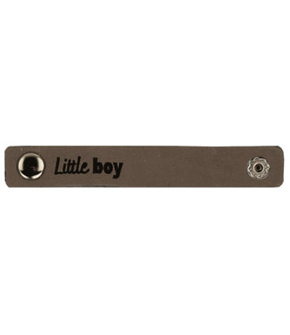 Durable Leren Label Little Boy 10x1,5cm 003