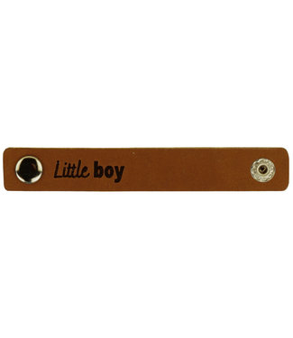 Durable Leren Label Little Boy 10x1,5cm 004
