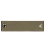 Durable Leren label blanco 12 x 3 cm col 002