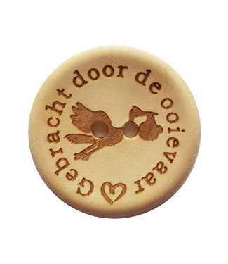 Durable Knoop gebracht door de ooievaar lief 3mm