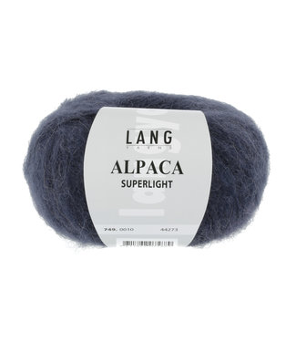 Lang Yarns Alpaca Superlight 10 donkerblauw