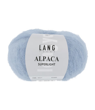 Lang Yarns Alpaca Superlight 21 licht blauw