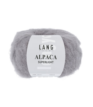 Lang Yarns Alpaca Superlight 24 grijs