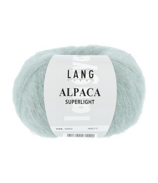 Lang Yarns Alpaca Superlight 92 mint