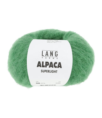 Lang Yarns Alpaca Superlight 116 groen