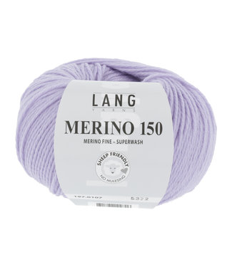 Lang Yarns Merino 150 licht paars 107