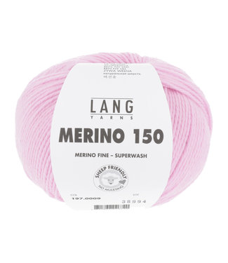 Lang Yarns Merino 150 Rose 9
