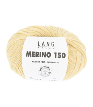 Lang Yarns Merino 150 Geel 13