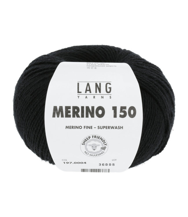 Merino 150 Zwart 0004