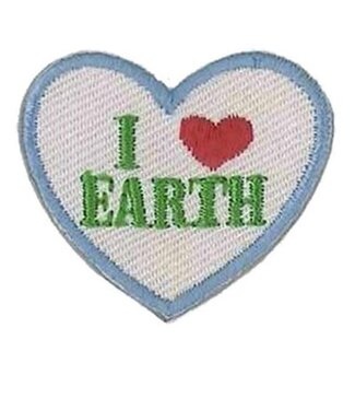 Applicatie I love earth. L x B: 30 mm x 50mm