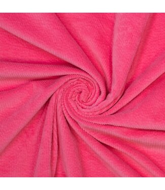 Polytex Pink woven co/ea bubble wash corduroy
